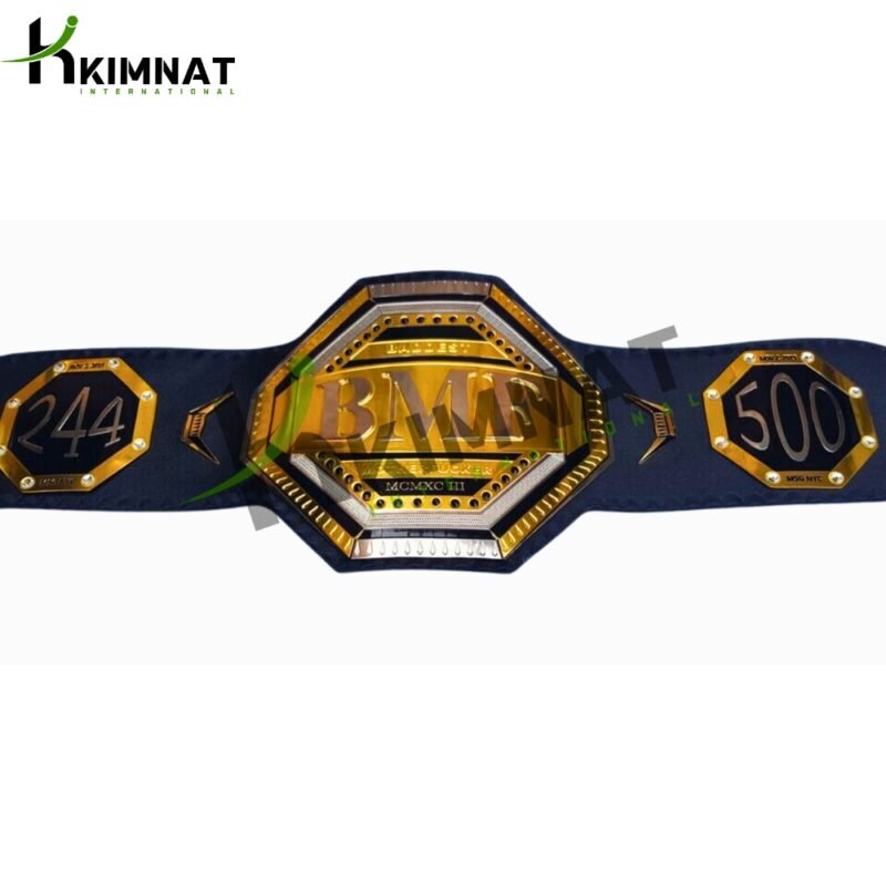 BMF Gold & Silver Championship Title (Replica) Belt Adult Size