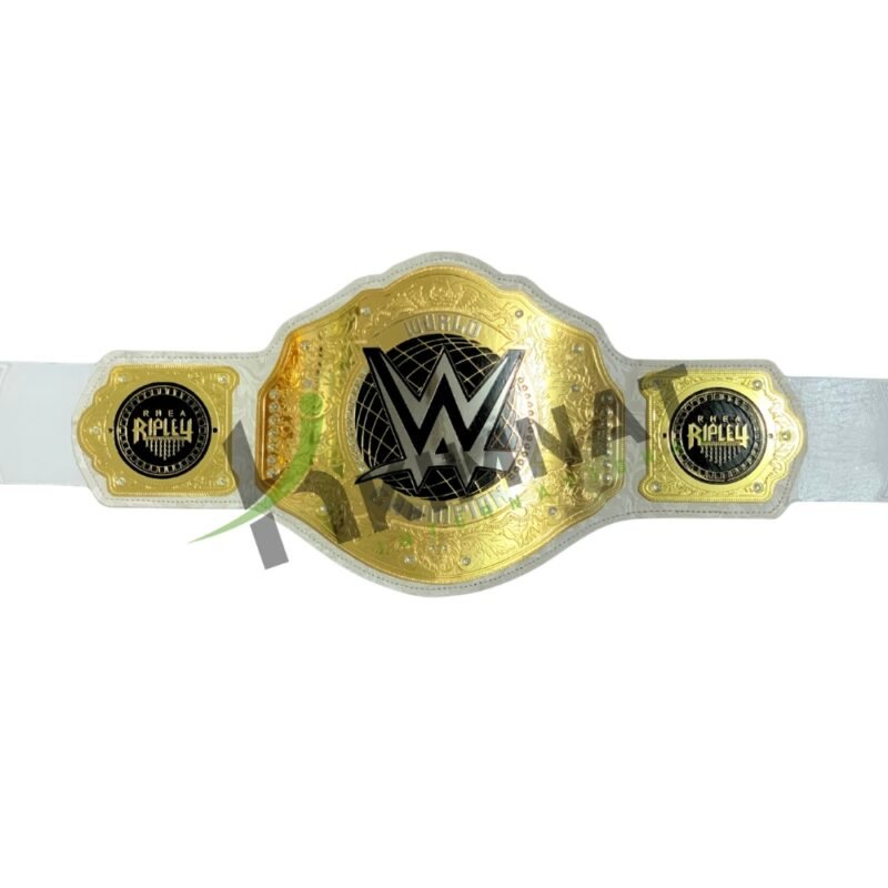 WWE RHEA RIPLEY Women's Championship Heavyweight Wrestling Title (Replica) Belt Adult Size - Image 10