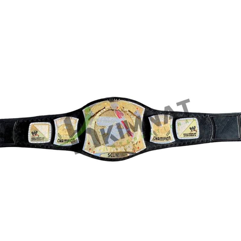 WWE Spinner World Heavyweight Wrestling Championship Title (Replica) Belt Adult Size With Custom Name Option - Image 4