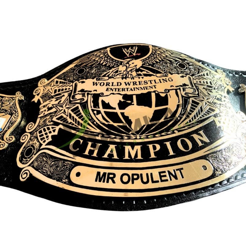 WWE Undisputed World Heavyweight Wrestling Championship Title Replica Belt Adult Size - Image 6