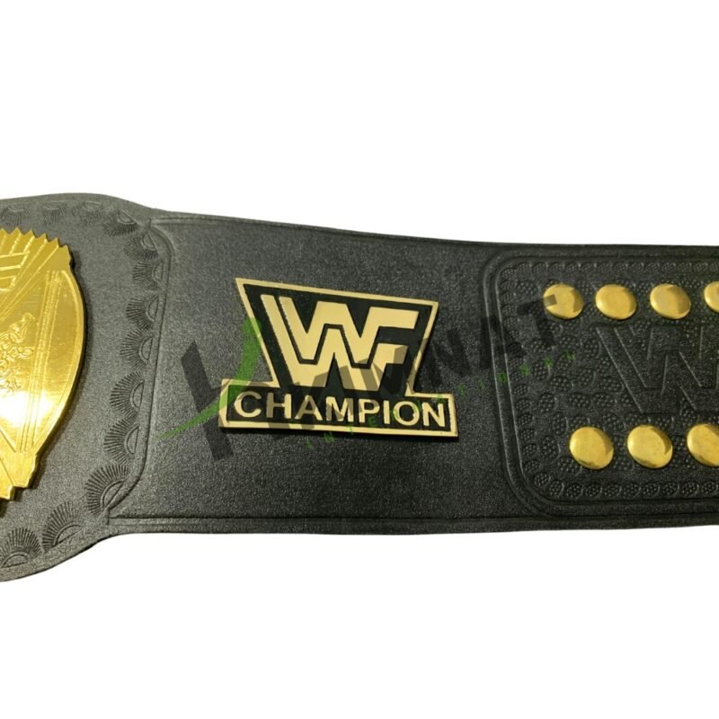 WWF Classic Gold Winged Eagle Championship Replica Title Belt Adult Size - Image 2