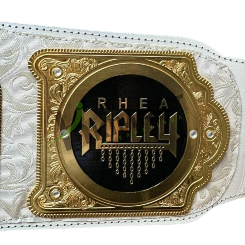 WWE Rhea Ripley World Heavyweight Wrestling Championship Title Replica Belt Adult Size - Image 2