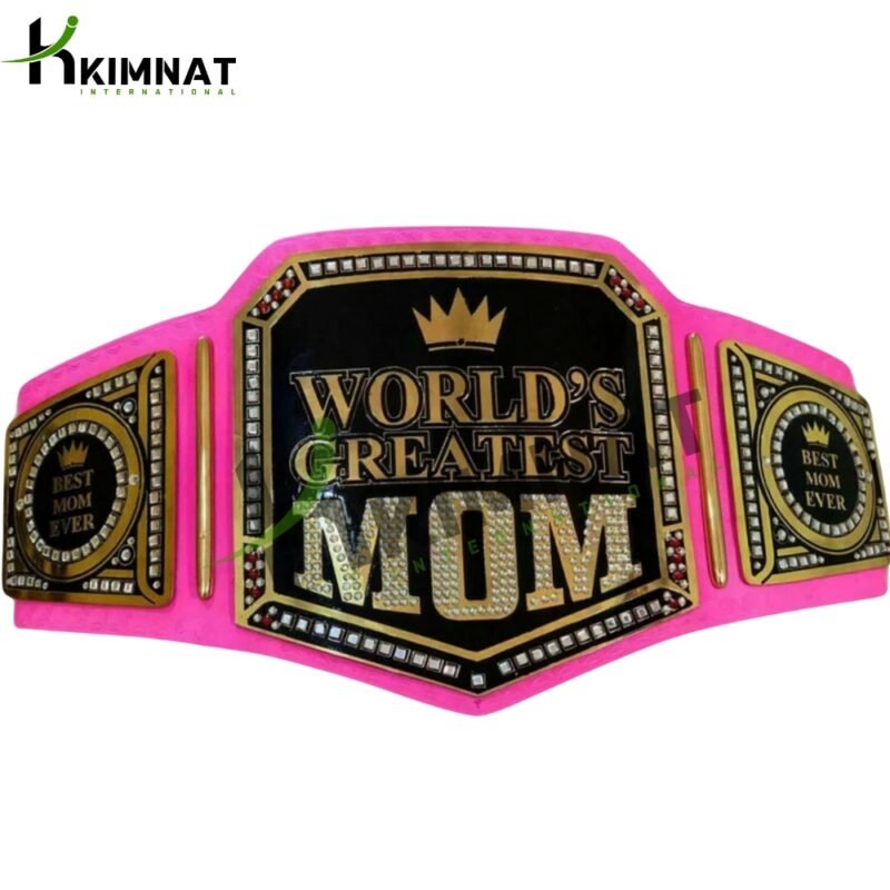 WWE World Greatest MOM Wrestling Championship Title Replica Belt Adult Size