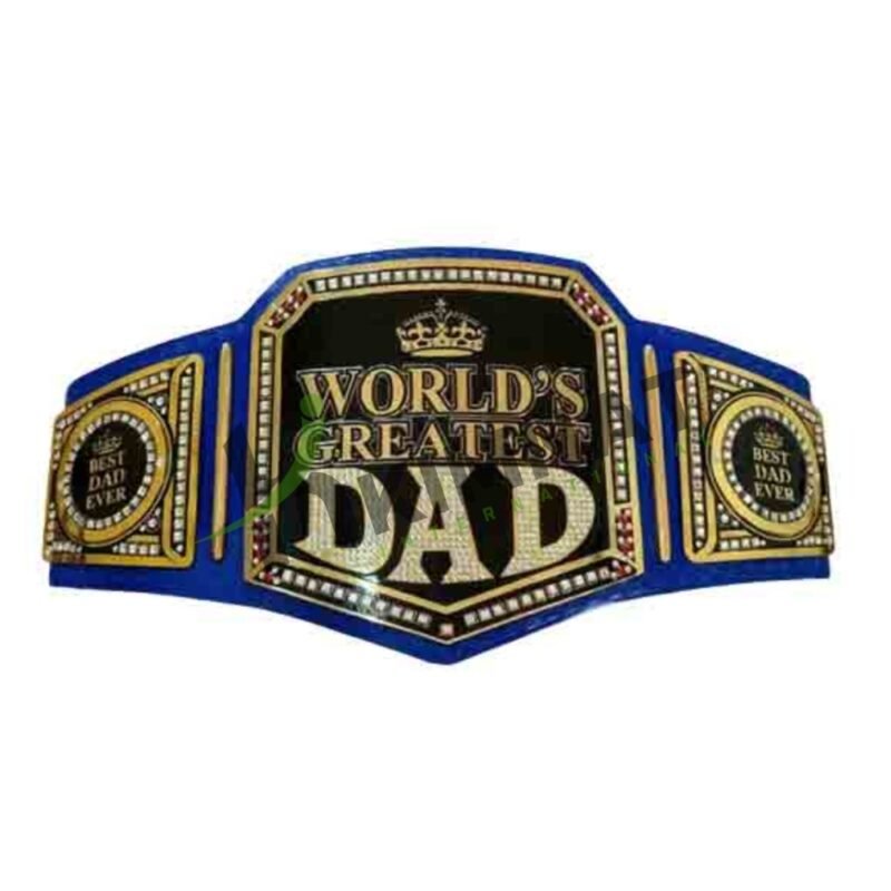 WWE World's Greatest DAD Championship Wrestling Title Replica WWE Belt Adult Size - Image 2